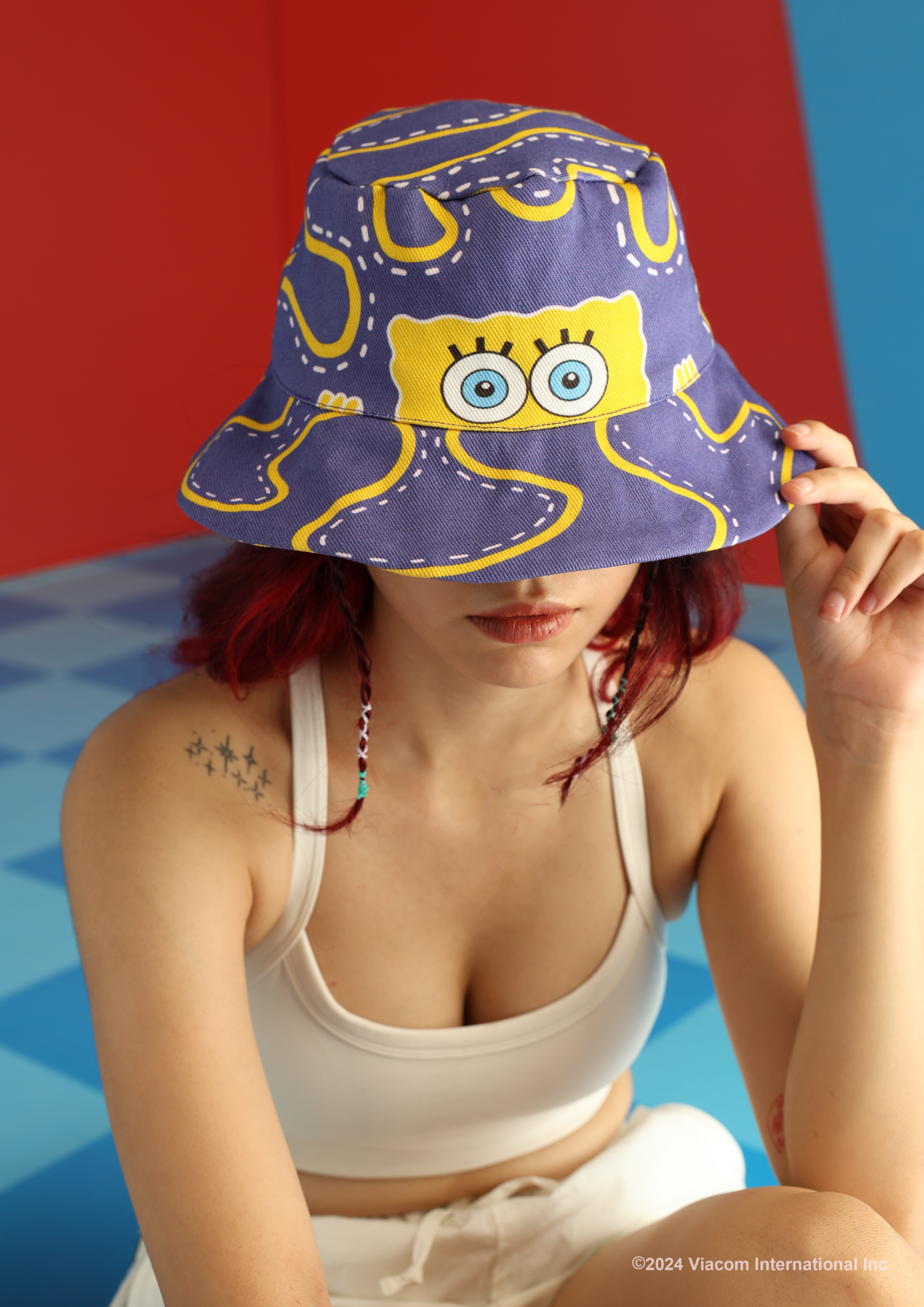 PEEK-A-BOB BUCKET HAT - Main Image