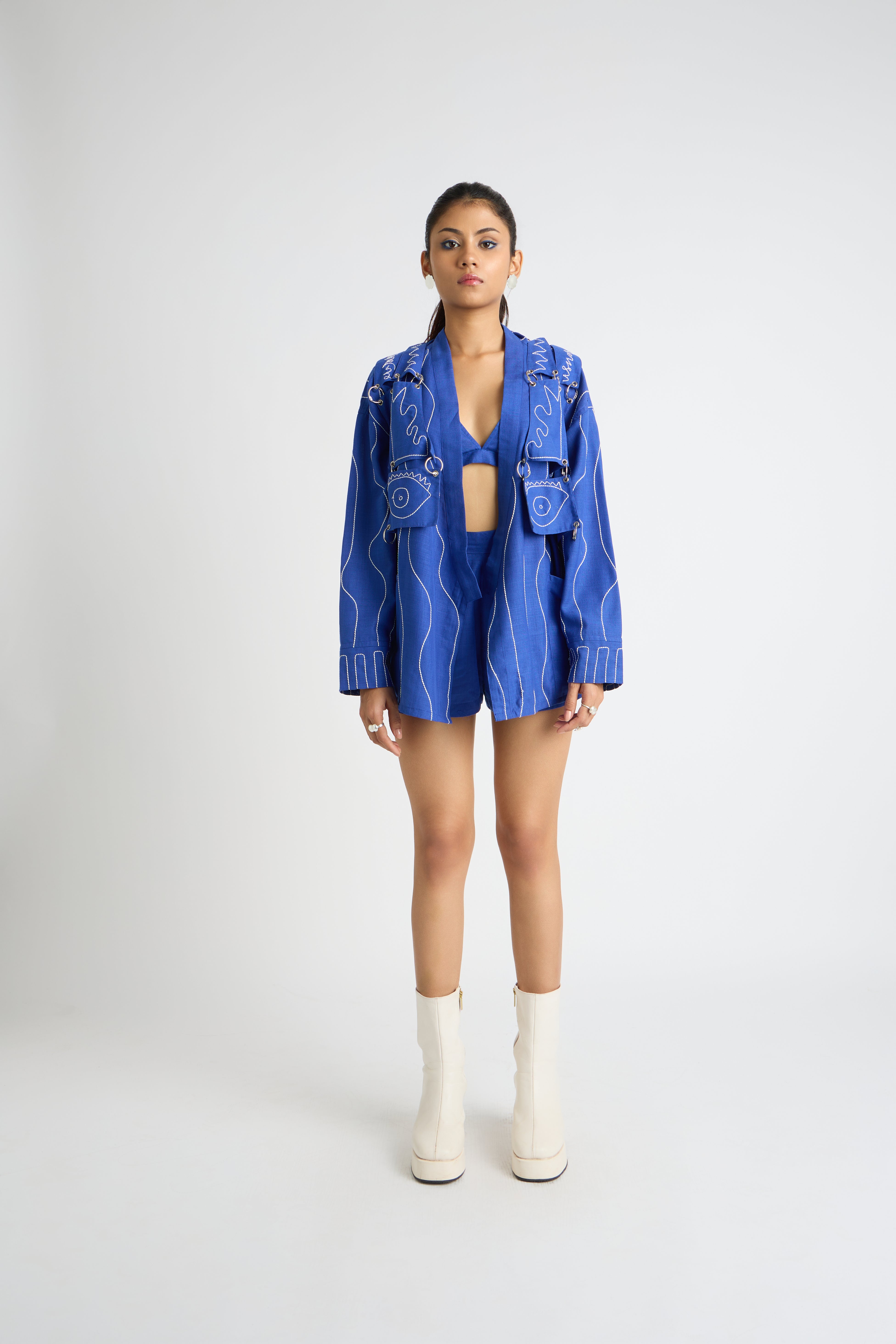 BROKEN BLUE CO-ORD SET