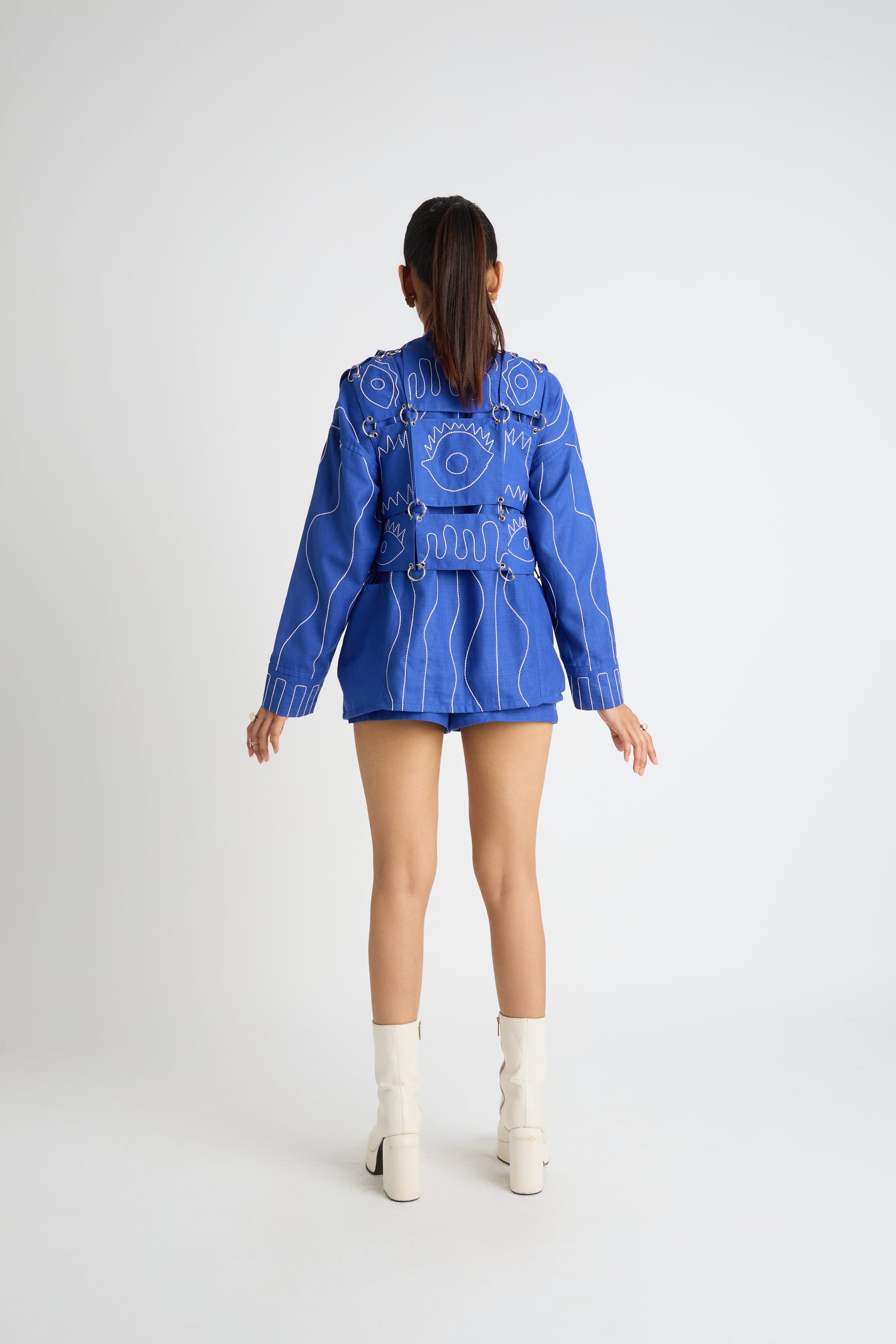 BROKEN BLUE CO-ORD SET