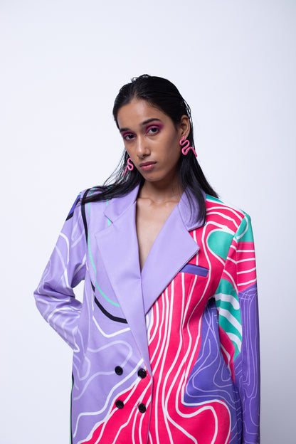 BUBBLEGUM BLAZER DRESS