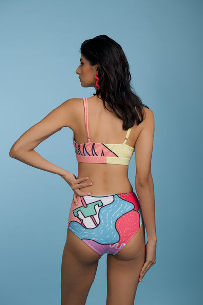 STRAWBERRY SLUSH BIKINI BOTTOM