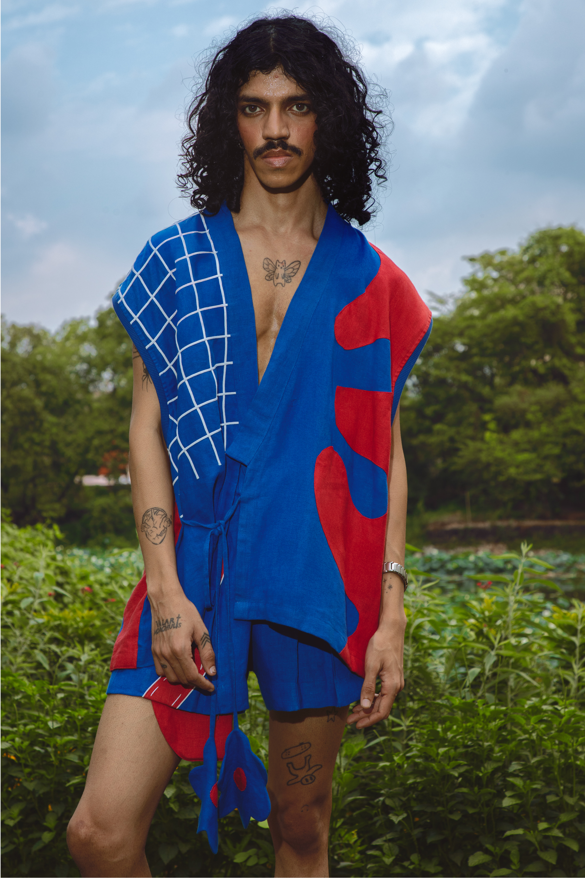 KETCHUP KIMONO TOP