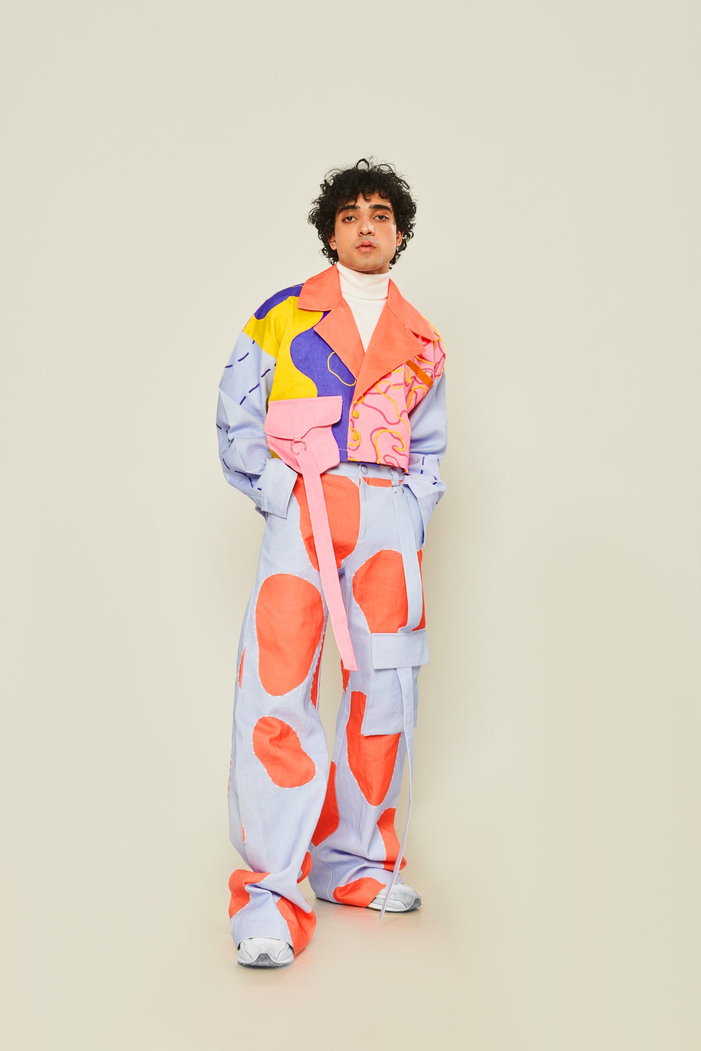 HIGH HIPPO PANTS AND JACKET CO-ORD SET- FULL SET[UNISEX]