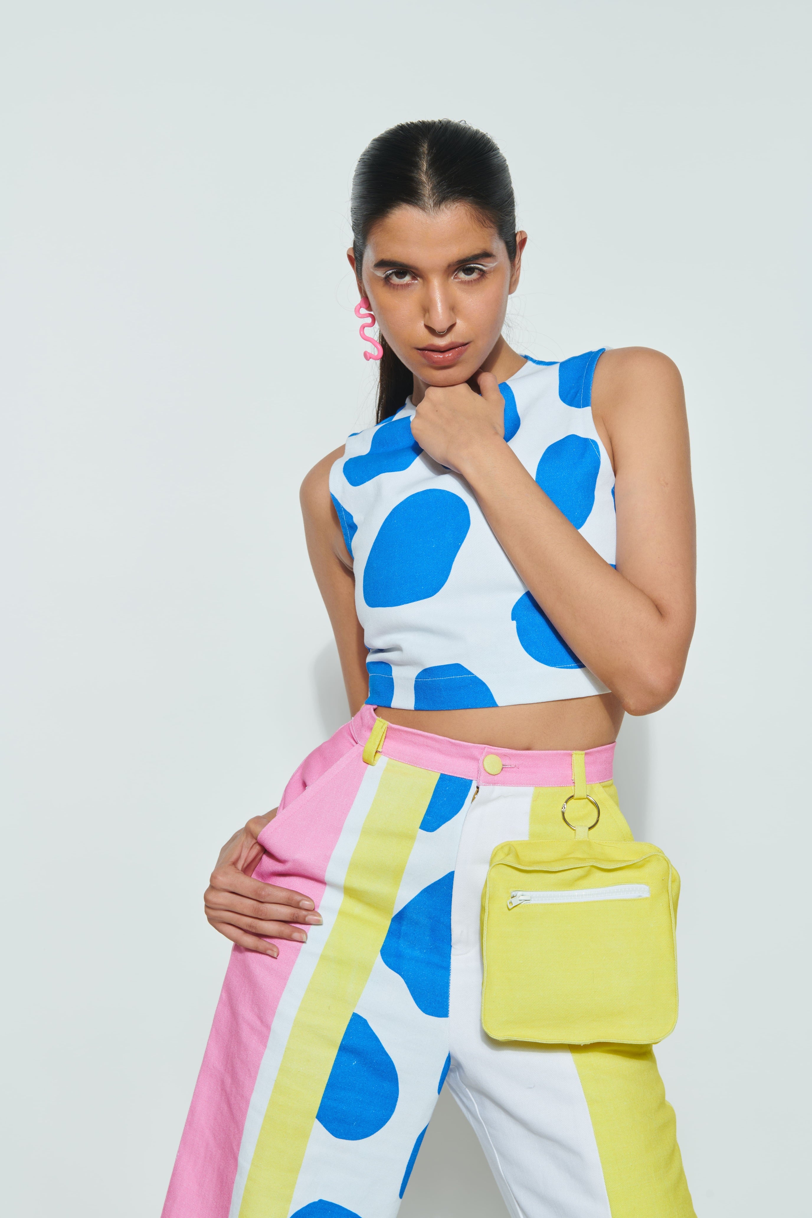 OUT OF SERVICE CROP TOP - PART OF SET