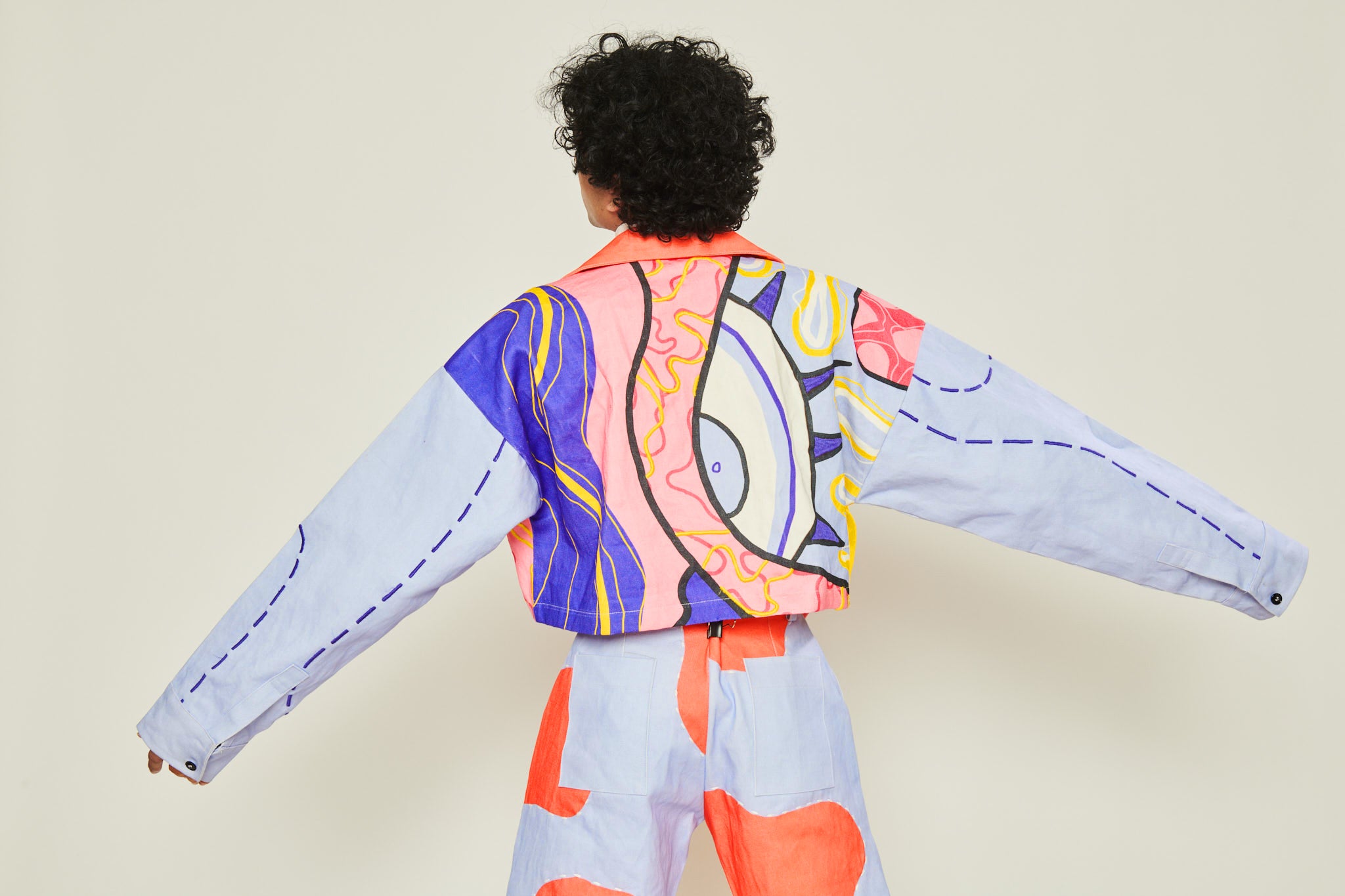 HIGH HIPPO PANTS AND JACKET CO-ORD SET- FULL SET[UNISEX]