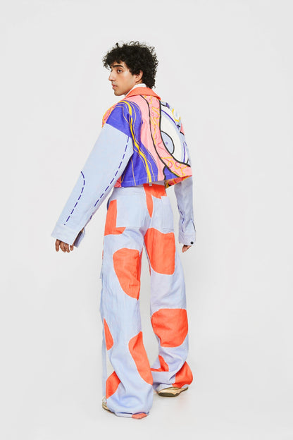 HIGH HIPPO PANTS AND JACKET CO-ORD SET- FULL SET[UNISEX]