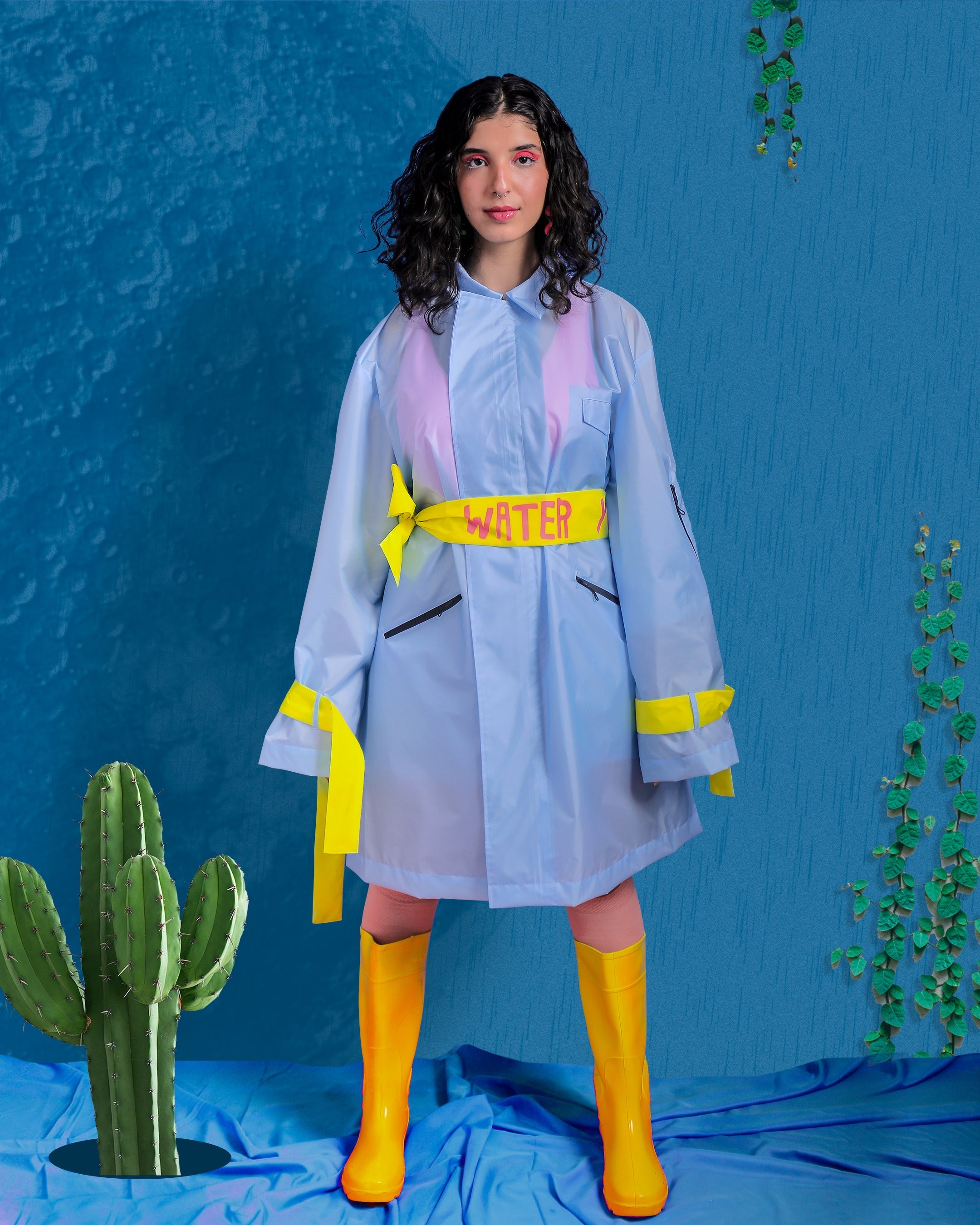 WATER ME TRENCH RAINCOAT [UNISEX]