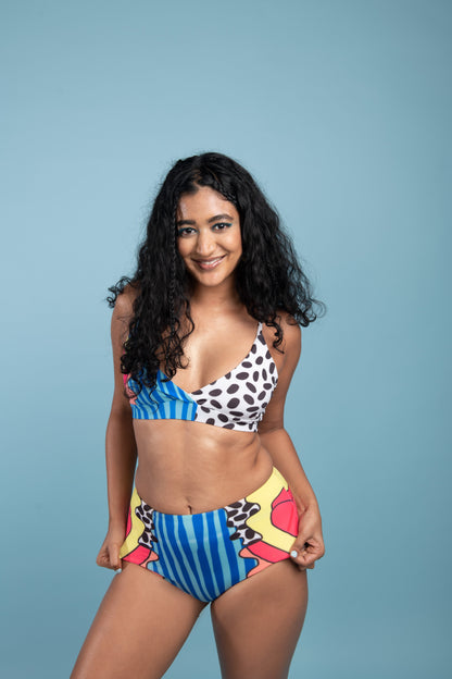 WATERMELON KIWI BIKINI BOTTOM