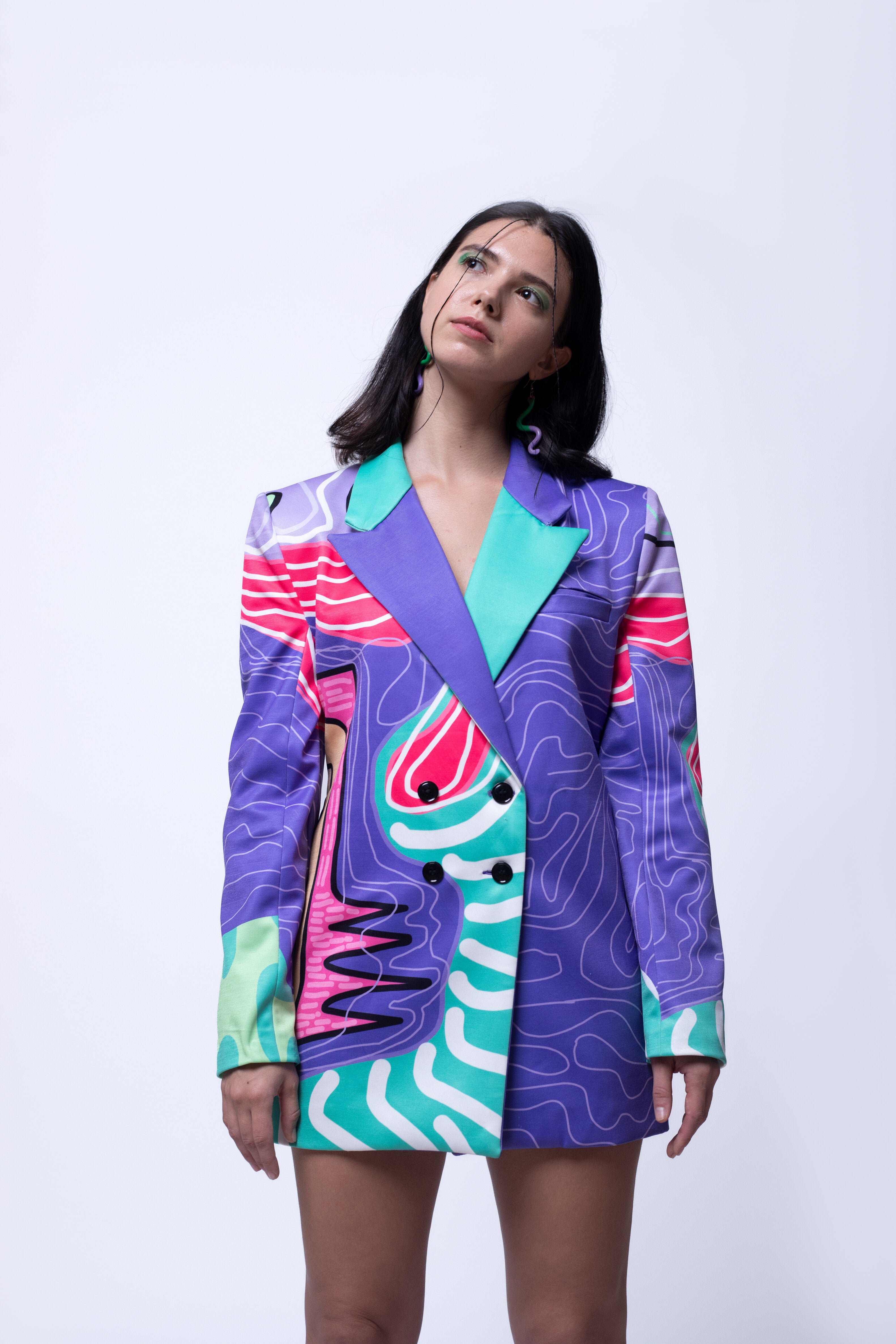 DRUNK RHINO BLAZER DRESS